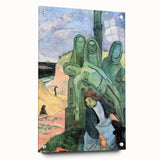 The Green Christ | Modern Art Print by Paul Gauguin