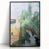 The Green Christ | Modern Art Print by Paul Gauguin