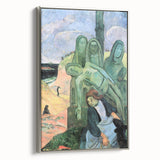 The Green Christ | Modern Art Print by Paul Gauguin