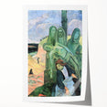 The Green Christ | Modern Art Print by Paul Gauguin