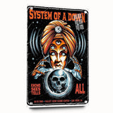 System of a Down Concert Poster – 2018 Valley View Casino Art