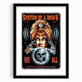 System of a Down Concert Poster – 2018 Valley View Casino Art