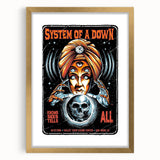 System of a Down Concert Poster – 2018 Valley View Casino Art