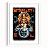 System of a Down Concert Poster – 2018 Valley View Casino Art