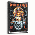 System of a Down Concert Poster – 2018 Valley View Casino Art