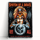 System of a Down Concert Poster – 2018 Valley View Casino Art