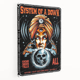 System of a Down Concert Poster – 2018 Valley View Casino Art