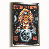 System of a Down Concert Poster – 2018 Valley View Casino Art