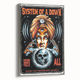 System of a Down Concert Poster – 2018 Valley View Casino Art