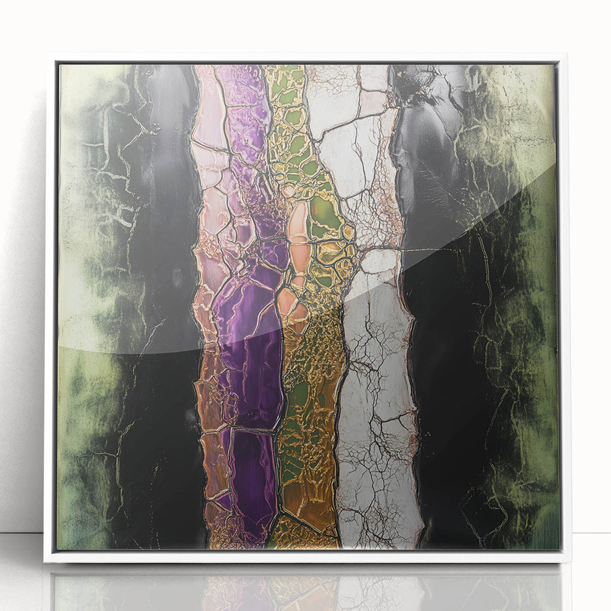 Luxury Textured Abstract Wall Art - Canvas & Framed Print
