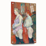 Impressionist Wall Art - Rue des Moulins by Toulouse-Lautrec - French Art