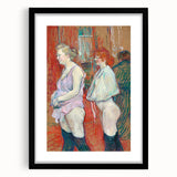 Impressionist Wall Art - Rue des Moulins by Toulouse-Lautrec - French Art