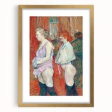 Impressionist Wall Art - Rue des Moulins by Toulouse-Lautrec - French Art