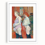 Impressionist Wall Art - Rue des Moulins by Toulouse-Lautrec - French Art