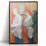 Impressionist Wall Art - Rue des Moulins by Toulouse-Lautrec - French Art