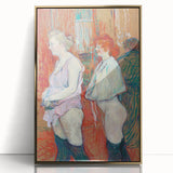 Impressionist Wall Art - Rue des Moulins by Toulouse-Lautrec - French Art