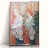 Impressionist Wall Art - Rue des Moulins by Toulouse-Lautrec - French Art