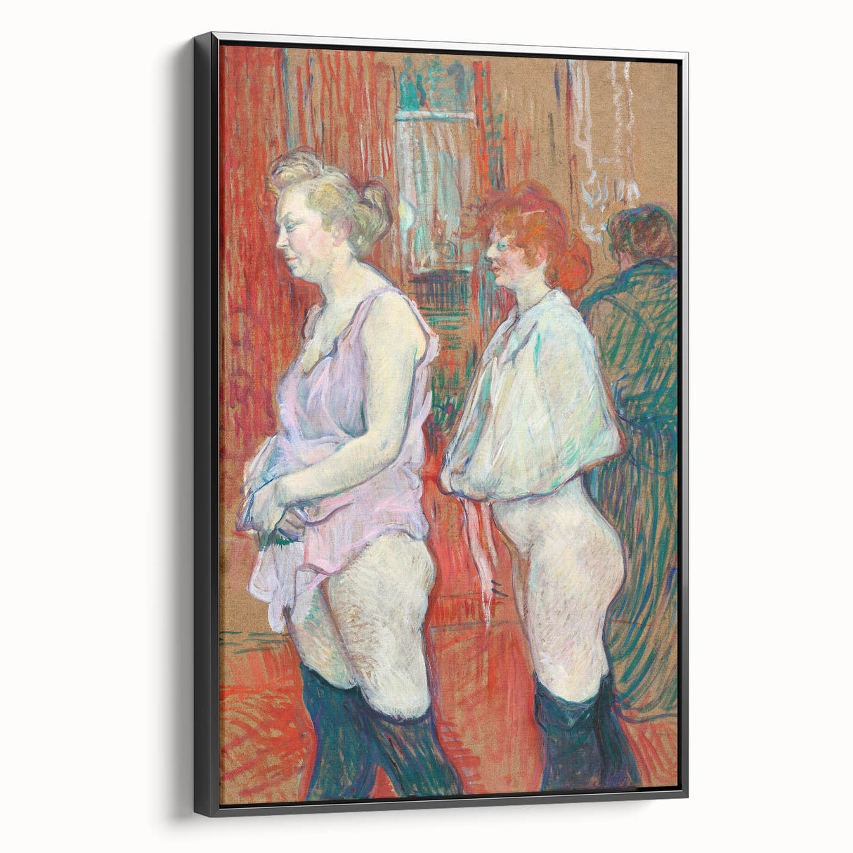 Impressionist Wall Art - Rue des Moulins by Toulouse-Lautrec - French Art