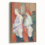 Impressionist Wall Art - Rue des Moulins by Toulouse-Lautrec - French Art