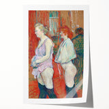 Impressionist Wall Art - Rue des Moulins by Toulouse-Lautrec - French Art