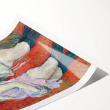 Impressionist Wall Art - Rue des Moulins by Toulouse-Lautrec - French Art