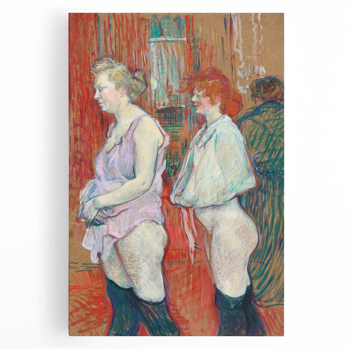 Impressionist Wall Art - Rue des Moulins by Toulouse-Lautrec - French Art
