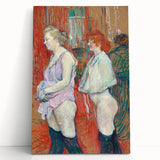 Impressionist Wall Art - Rue des Moulins by Toulouse-Lautrec - French Art