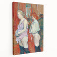 Impressionist Wall Art - Rue des Moulins by Toulouse-Lautrec - French Art