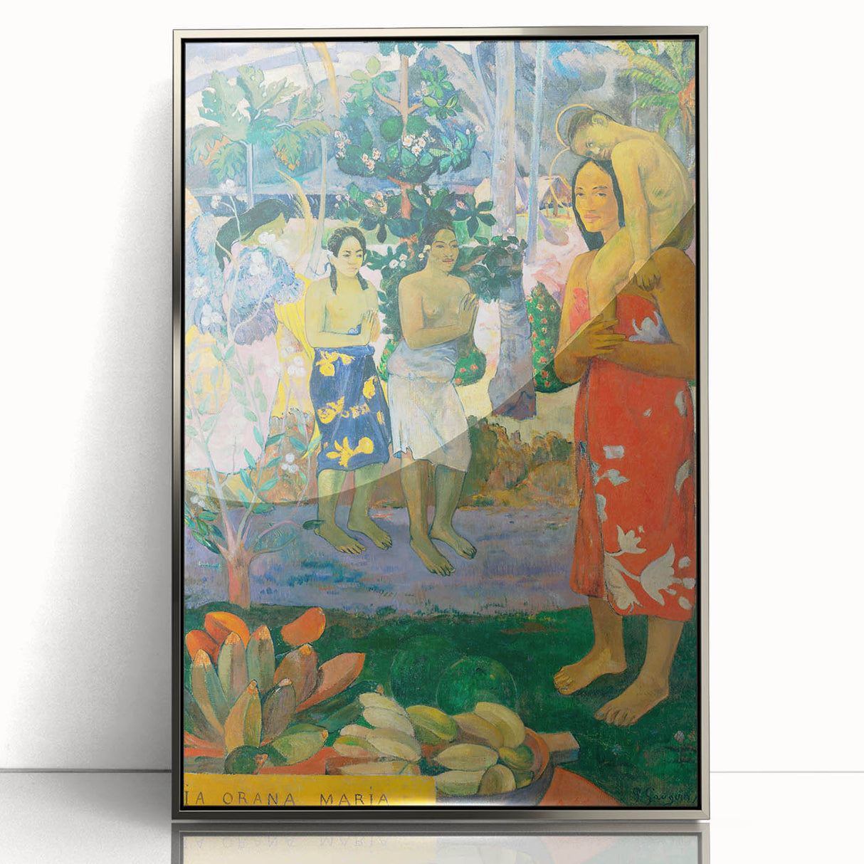 Hail Mary (Ia Orana Maria) | Modern Art Print by Paul Gauguin