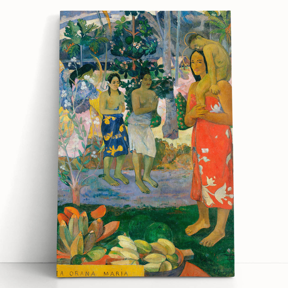 Hail Mary (Ia Orana Maria) | Modern Art Print by Paul Gauguin