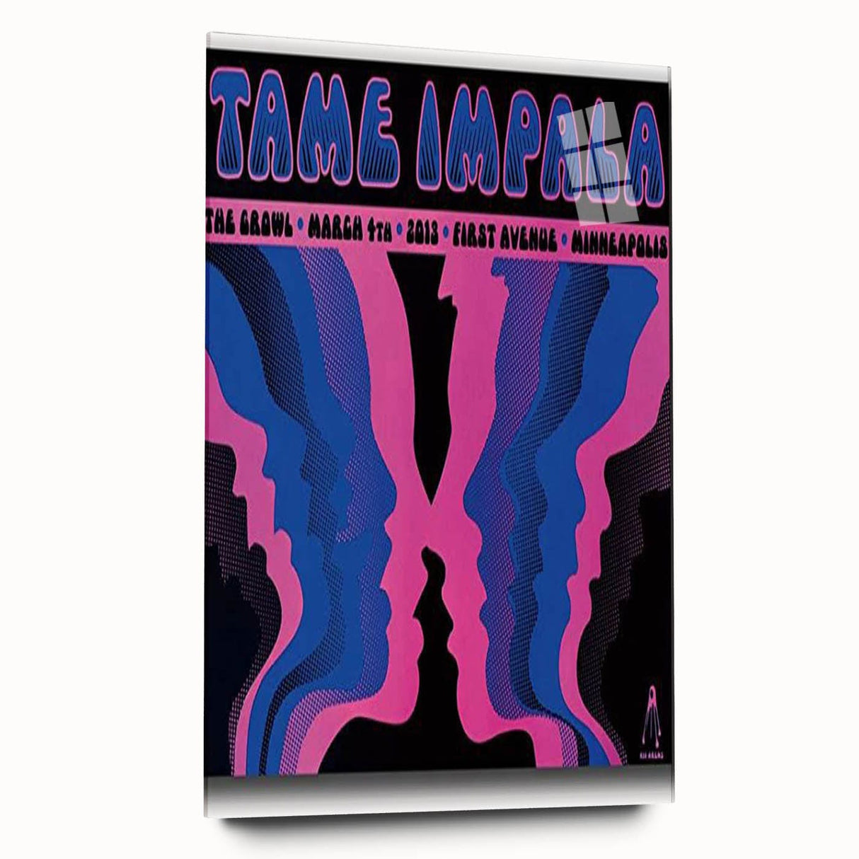 Tame Impala 2013 Concert Poster – Vintage Psychedelic Art