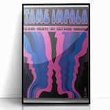 Tame Impala 2013 Concert Poster – Vintage Psychedelic Art
