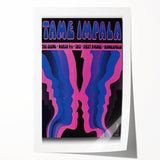 Tame Impala 2013 Concert Poster – Vintage Psychedelic Art