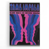 Tame Impala 2013 Concert Poster – Vintage Psychedelic Art