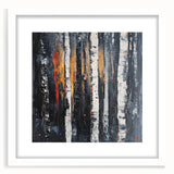 Bold Abstract Forest Wall Art - Canvas & Framed Print