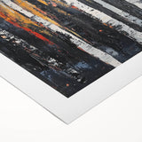 Bold Abstract Forest Wall Art - Canvas & Framed Print