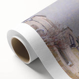 Impressionist Winter Wall Art - Sisley's Snowy Rue Eugène Moussoir