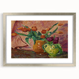 Modern Wall Art - Vibrant Tulip Still Life | Elegant Floral Decor