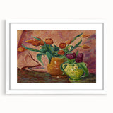 Modern Wall Art - Vibrant Tulip Still Life | Elegant Floral Decor
