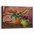 Modern Wall Art - Vibrant Tulip Still Life | Elegant Floral Decor