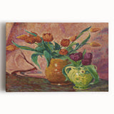 Modern Wall Art - Vibrant Tulip Still Life | Elegant Floral Decor