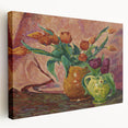 Modern Wall Art - Vibrant Tulip Still Life | Elegant Floral Decor
