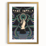 Tame Impala 2016 Concert Poster – Psychedelic Art from Prospect Park