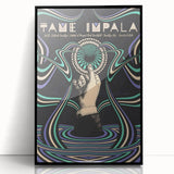 Tame Impala 2016 Concert Poster – Psychedelic Art from Prospect Park