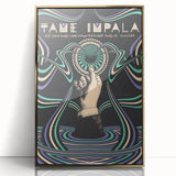 Tame Impala 2016 Concert Poster – Psychedelic Art from Prospect Park