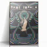 Tame Impala 2016 Concert Poster – Psychedelic Art from Prospect Park