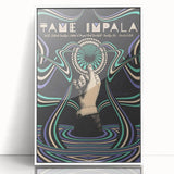 Tame Impala 2016 Concert Poster – Psychedelic Art from Prospect Park
