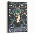 Tame Impala 2016 Concert Poster – Psychedelic Art from Prospect Park