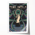 Tame Impala 2016 Concert Poster – Psychedelic Art from Prospect Park