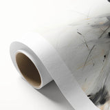 Elegant Abstract Dancers - Modern Black & White Living Room Wall Art